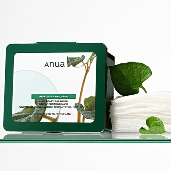 Anua Heartleaf Toner Double Soothing Mask 30 Sheets(330ml)