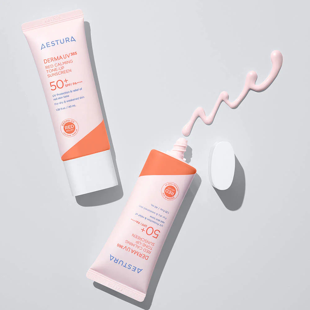 AESTURA Derma UV 365 Red Calming Tone-up Sunscreen 40ml