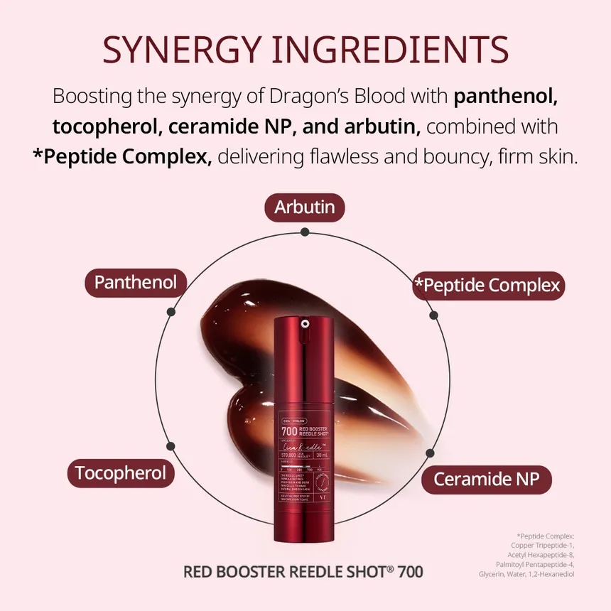 VT Red Booster Reedle Shot 700 30ml