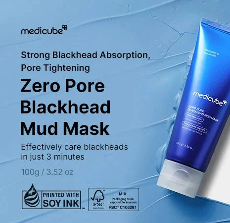 medicube Zero Pore Blackhead Mud Mask 100g