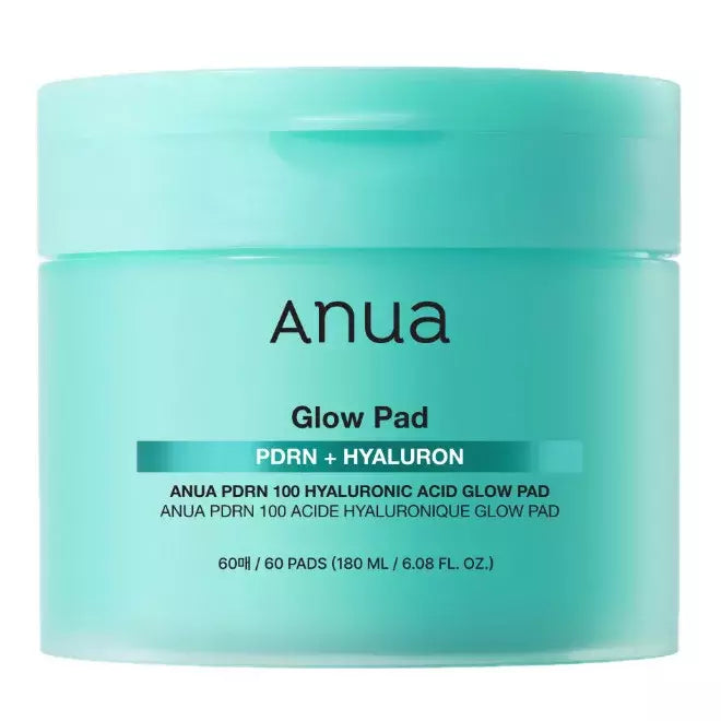 Anua PDRN 100 Hyaluronic Acid Glow Pad 60P/180ml