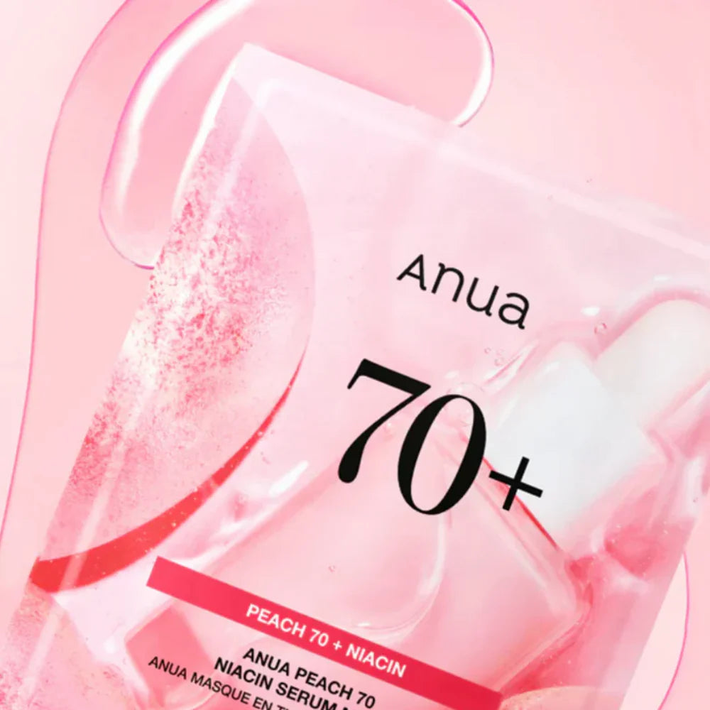Anua Peach 70 Niacin Serum Mask Sheet X10