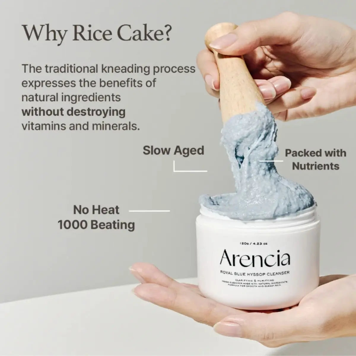 Arencia Royal Blue Hyssop Cleanser 120g