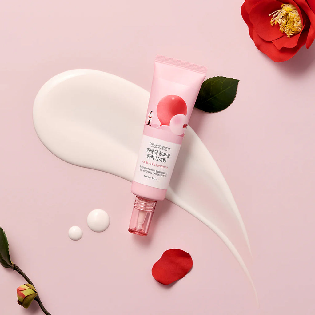 Round Lab Camellia Deep Collagen Firming Sun Serum 50ml (SPF 50+ PA++++)