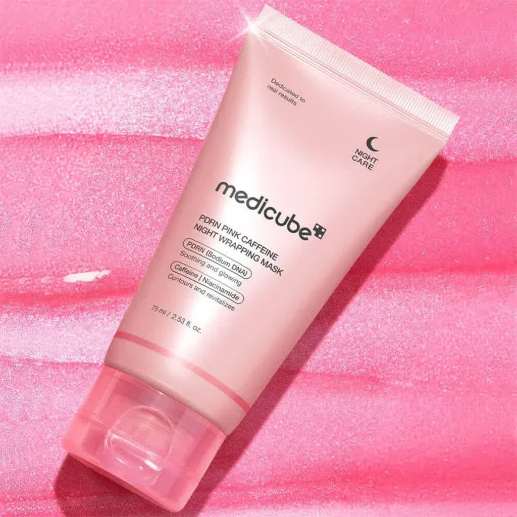 medicube PDRN Pink Caffeine Night Wrapping Mask 75ml