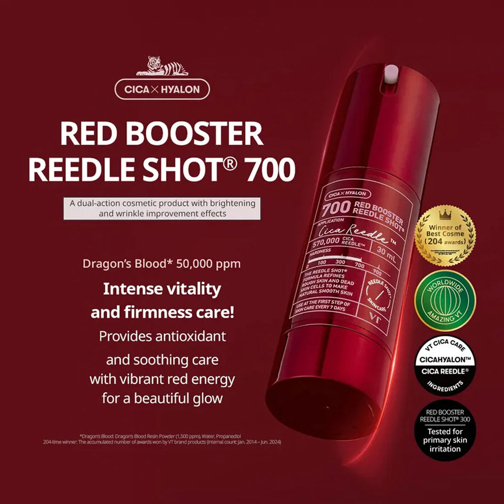 VT Red Booster Reedle Shot 700 30ml
