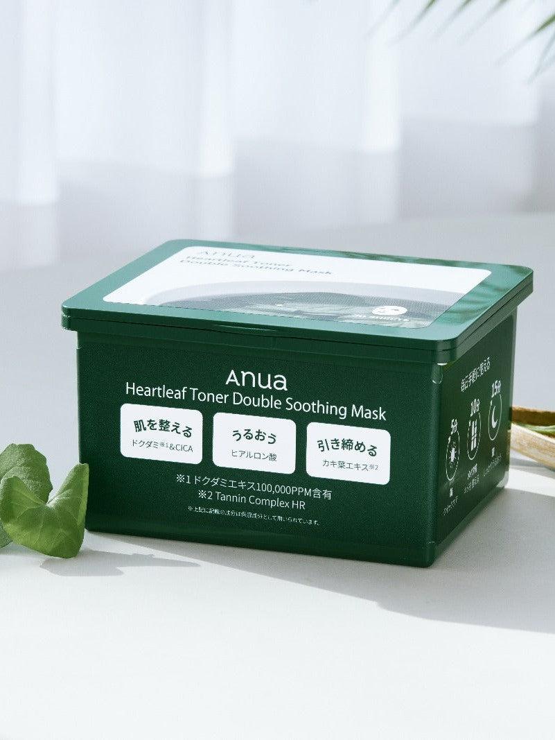 Anua Heartleaf Toner Double Soothing Mask 30 Sheets(330ml)