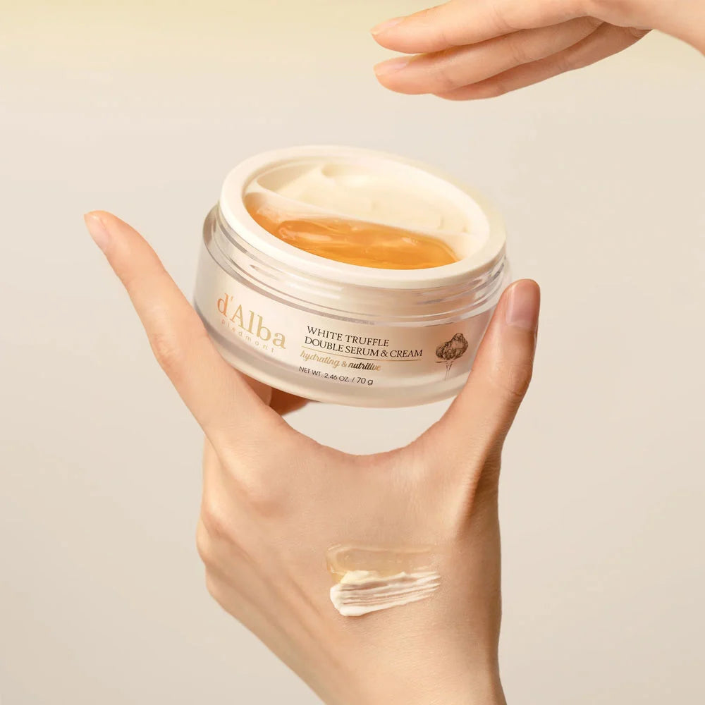 d'Alba White Truffle Double Serum & Cream 70g
