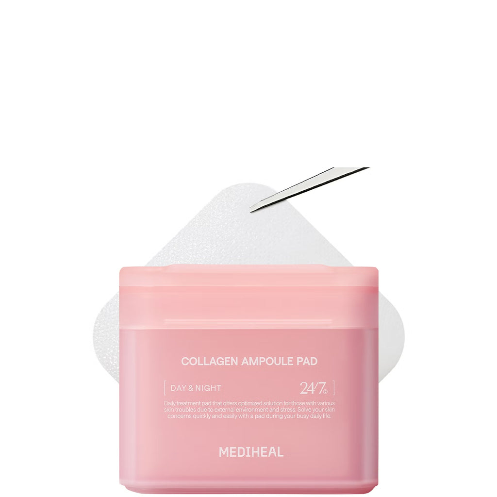 MEDIHEAL Collagen Ampoule Pad 100 Pads