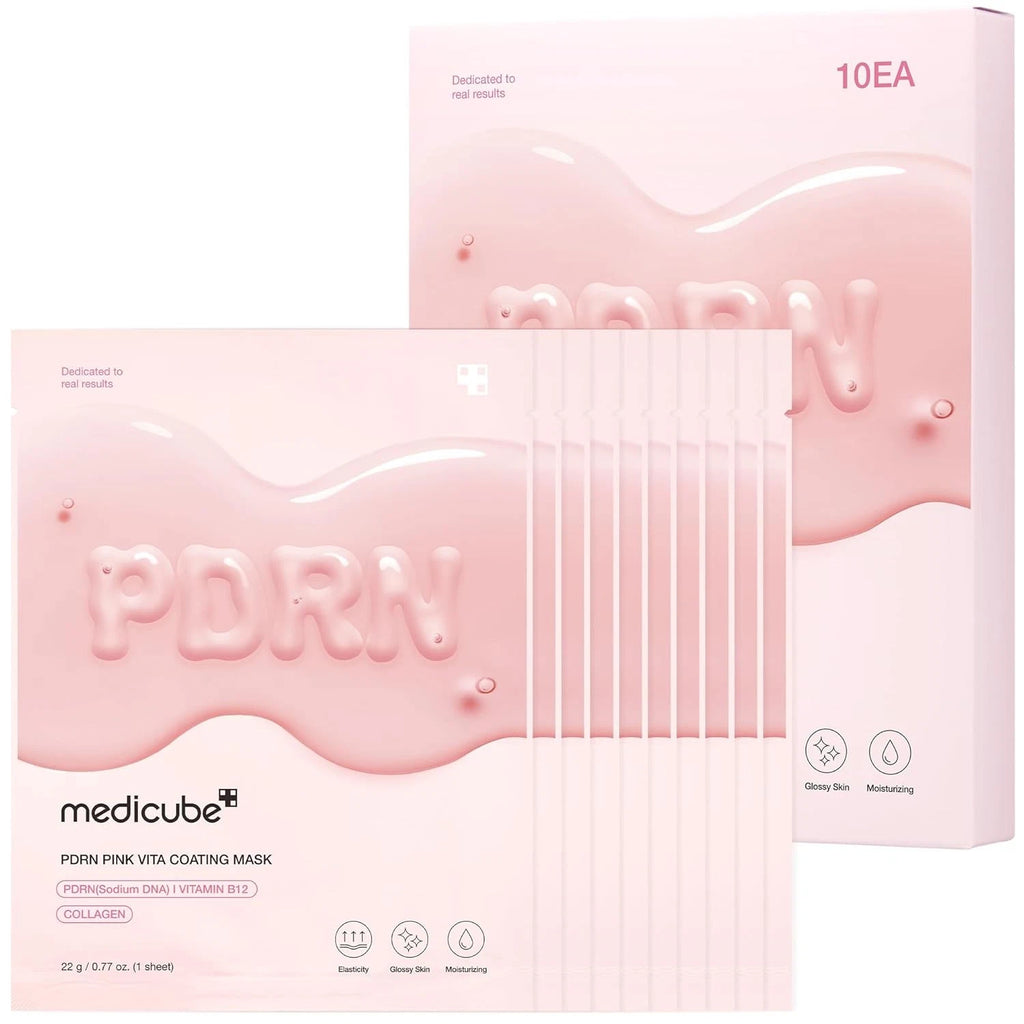 medicube PDRN Pink Vita Coating Mask 22g X 5ea