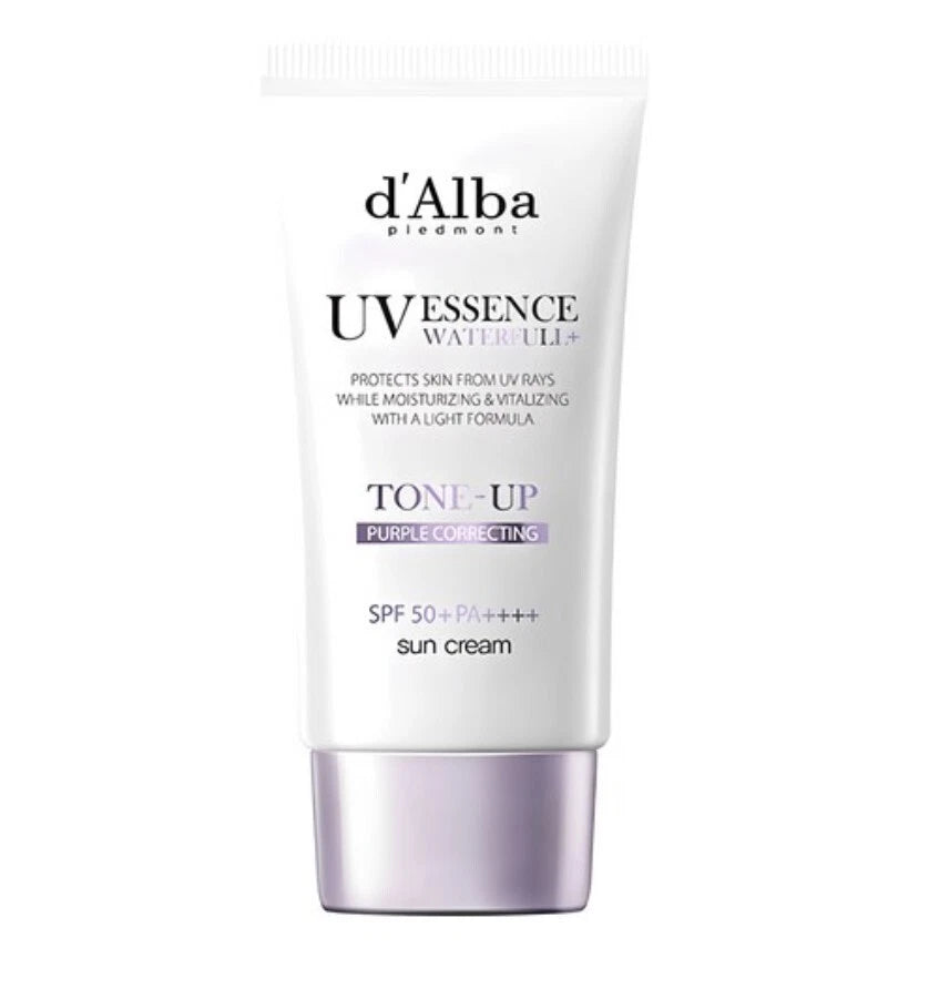 d'Alba Waterfull Tone-Up Sun Cream (Purple) 50ml SPF50+ PA++++