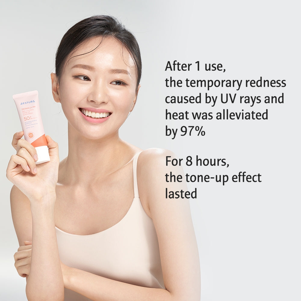 AESTURA Derma UV 365 Red Calming Tone-up Sunscreen 40ml